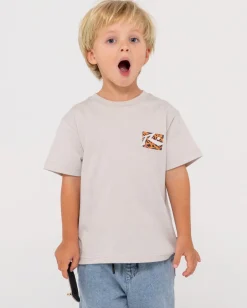 Camiseta Grafica De Manga Corta Splat Down Runts>Rusty Clearance