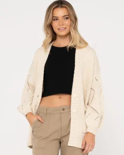 Cardigan De Punto De Ajuste Relajado Rossie>Rusty Shop
