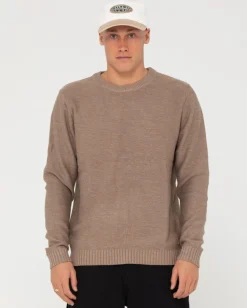 Jersey De Punto Con Cuello Redondo Skyliner>Rusty Best Sale