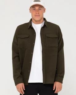Melton Camisa De Manga Larga Workwear>Rusty Discount