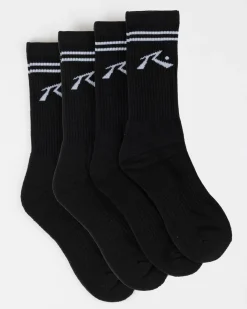 Pack De 4 Calcetines Comp De Media Pantorrilla>Rusty Best