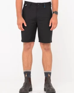 Pantalon Corto Elastico Con 9 Bolsillos Tr400>Rusty Fashion