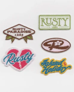 Paquete De Parches Bordados Termoadhesivos>Rusty Best