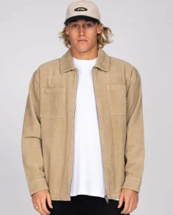 Sobrecamisa De Manga Larga De Pana Coup>Rusty Store